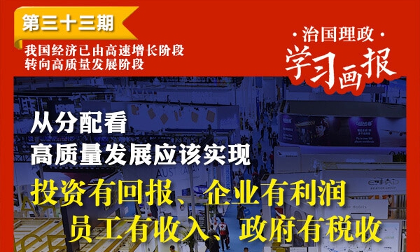 治国理政·学习画报33丨我国经济已由高速增长阶段转向高质量发展阶段